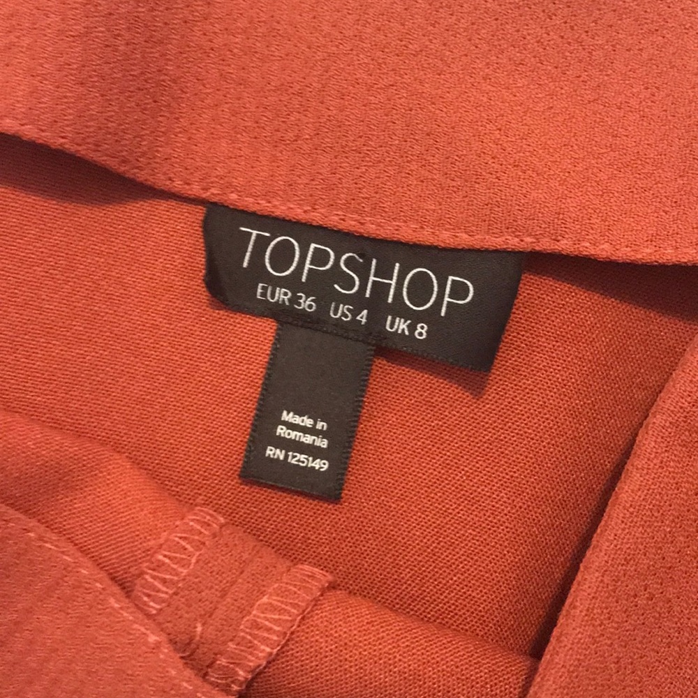 Topshop Split Front Pencil Midi Skirt - Picture 6 of 6
